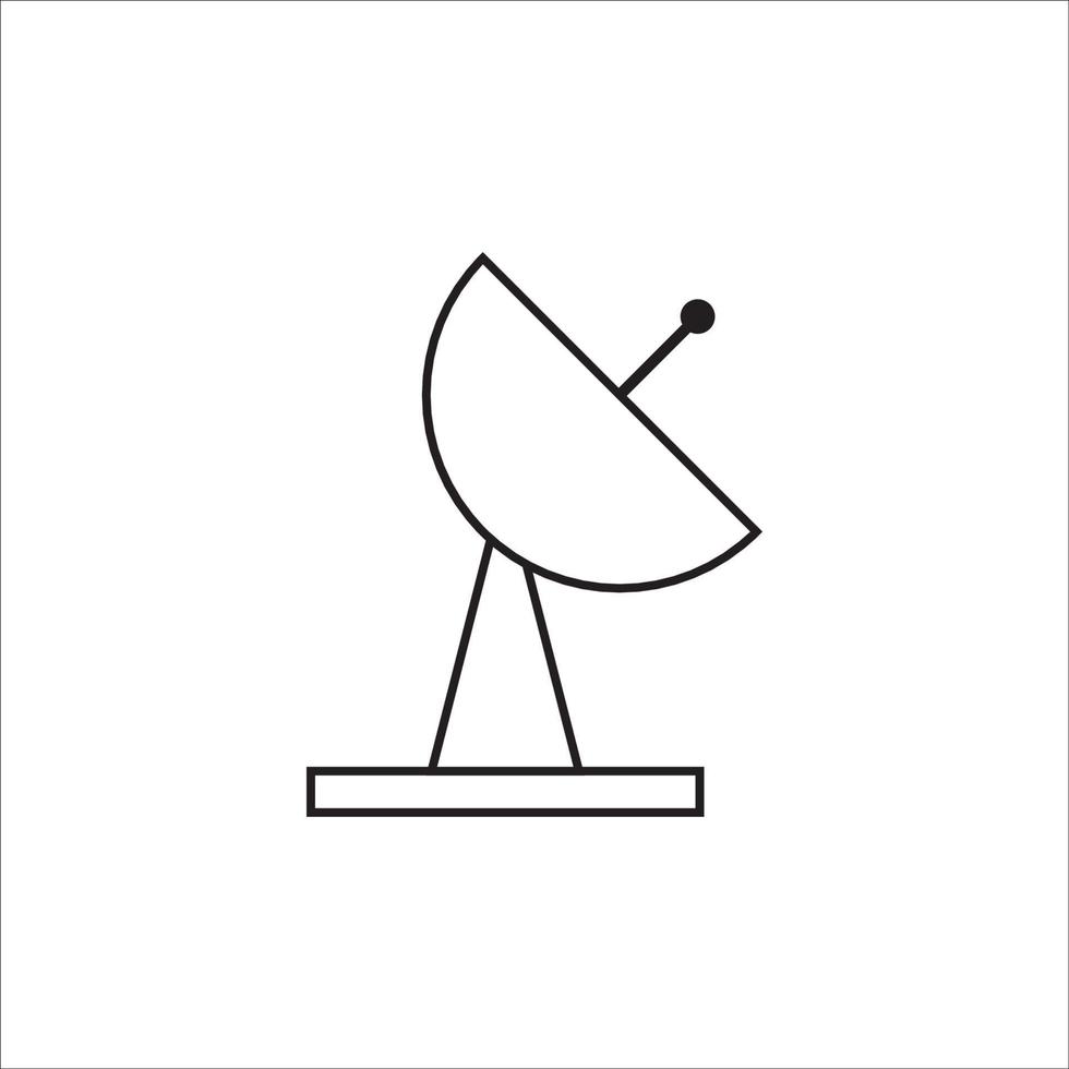 design de vetor de logotipo de ícone de antena wifi