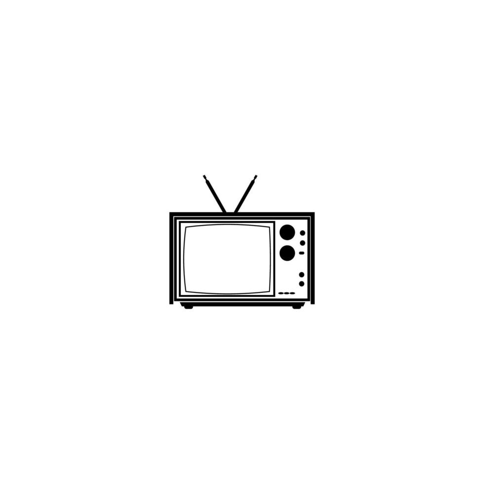 vetor de ilustração de ícone de televisão