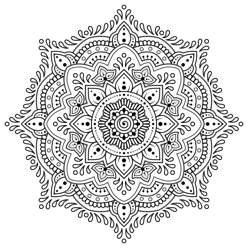 design de fundo mandala ornamental decorativo de luxo. vetor