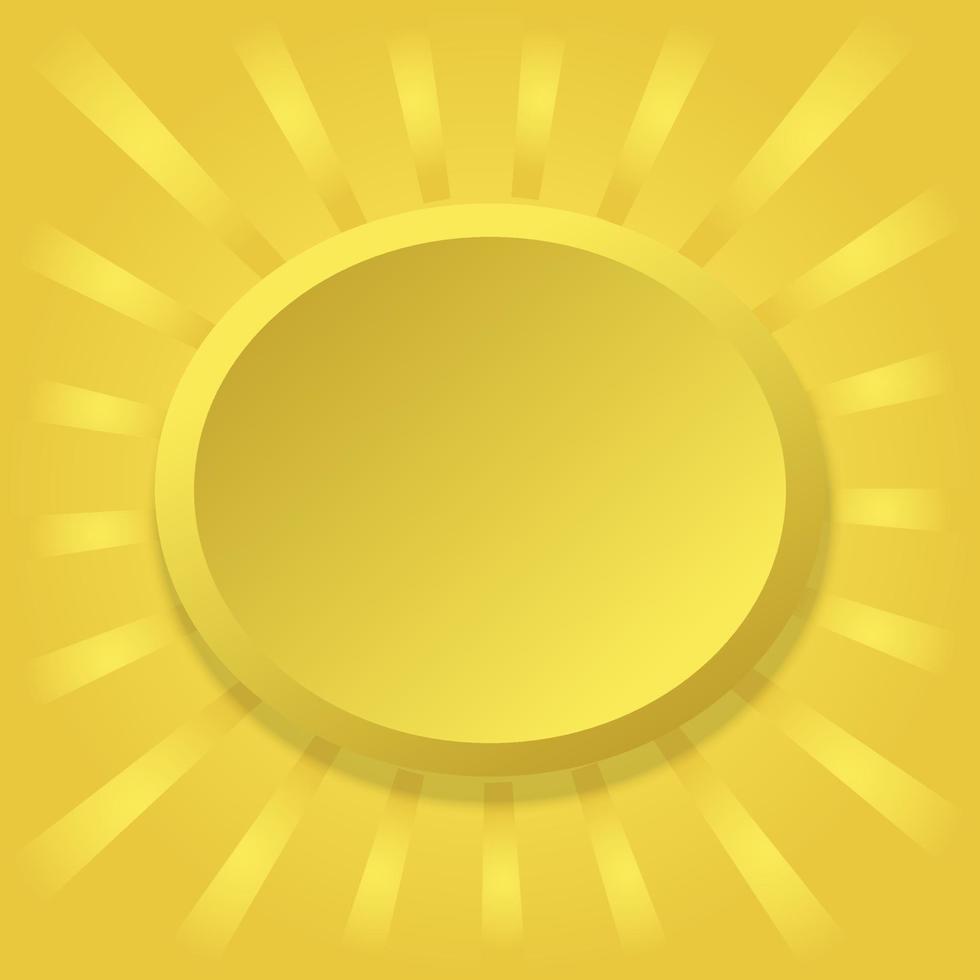 distintivo dourado em branco no fundo do padrão sunburst vetor