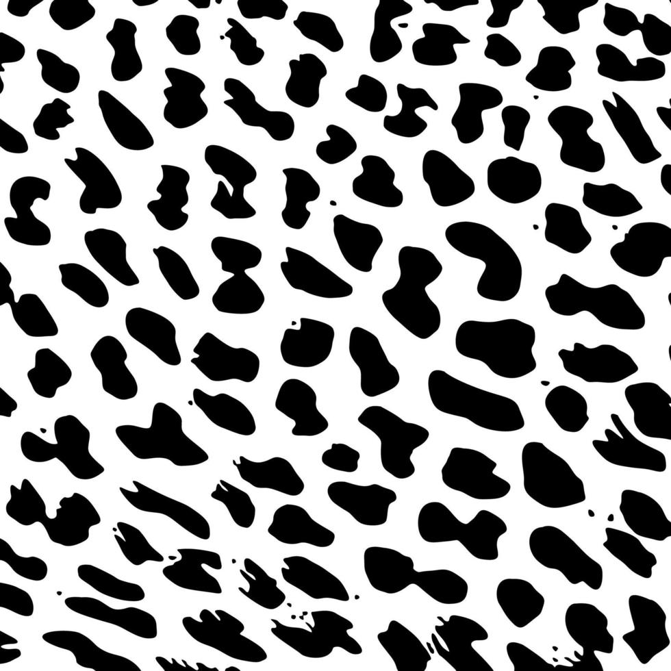 chita, leopardo ou onça, padrão de motivos de família de gato grande. série de estampas de animais. ilustração vetorial vetor