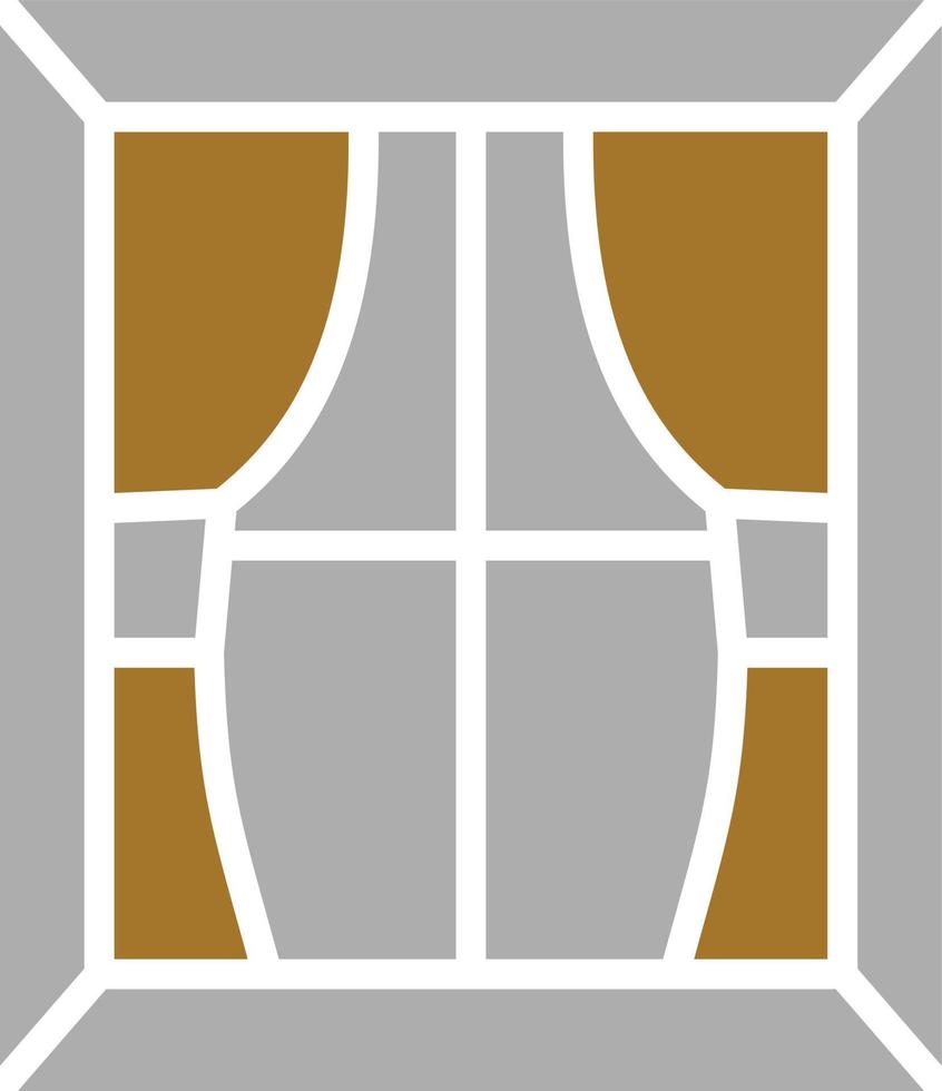 estilo do ícone da janela vetor