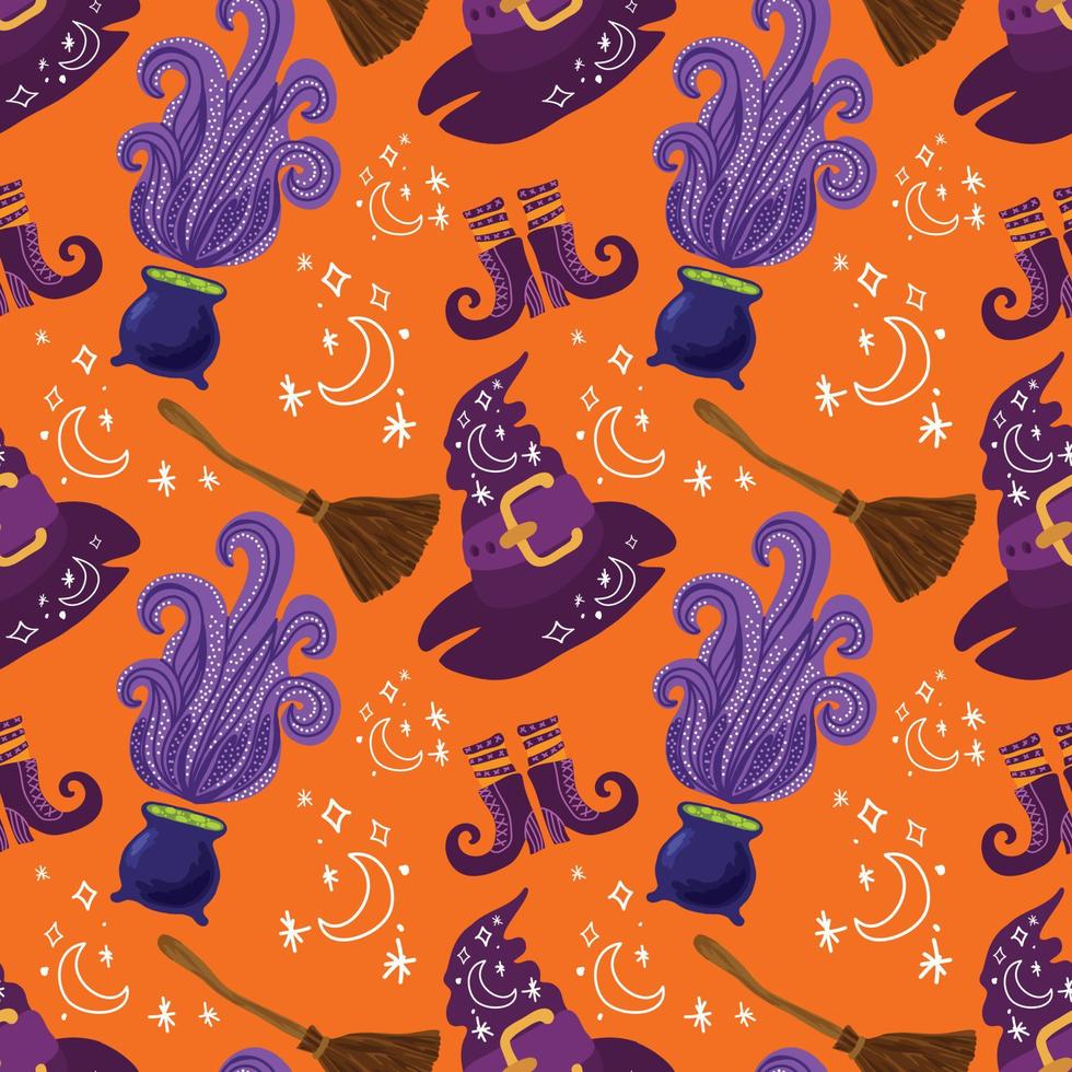 design de ícones de halloween bonito vetor