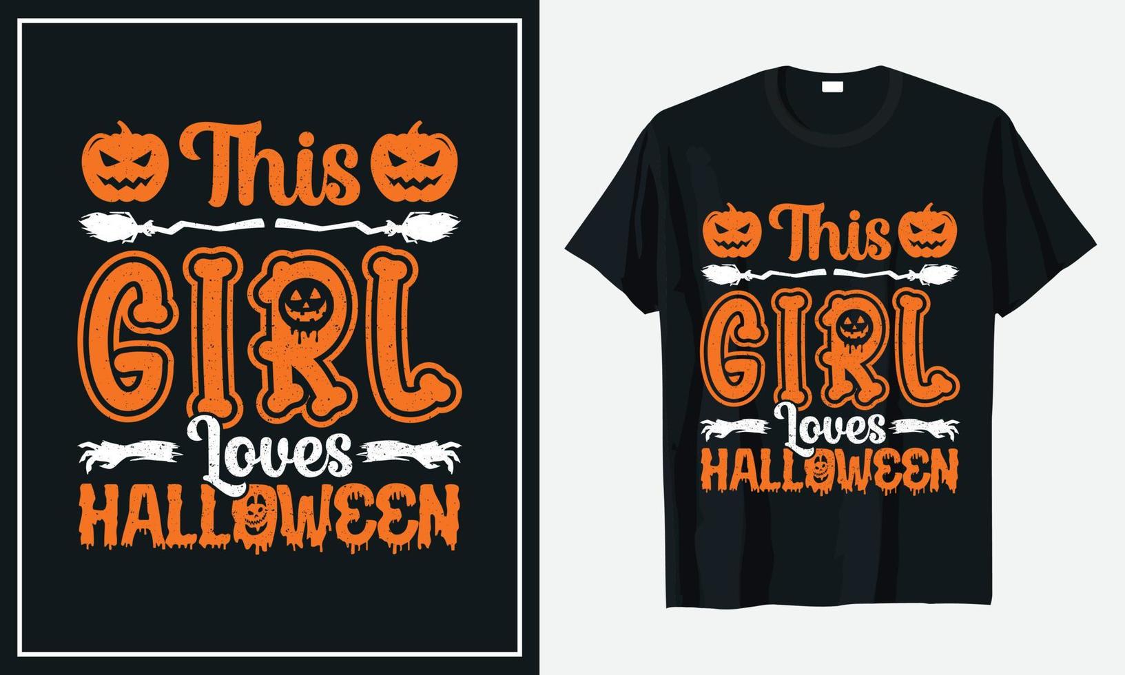 vetor de design de camiseta de halloween