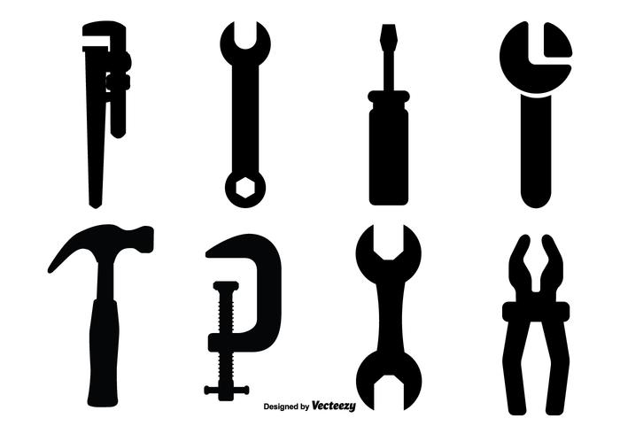 Conjunto de ícones de ferramentas vetoriais vetor