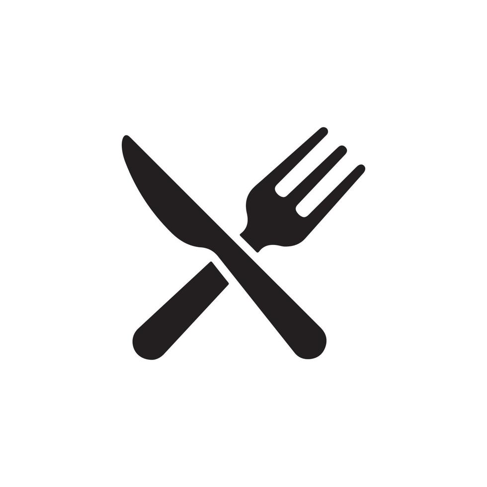 ícone de utensílios de cozinha eps 10 vetor