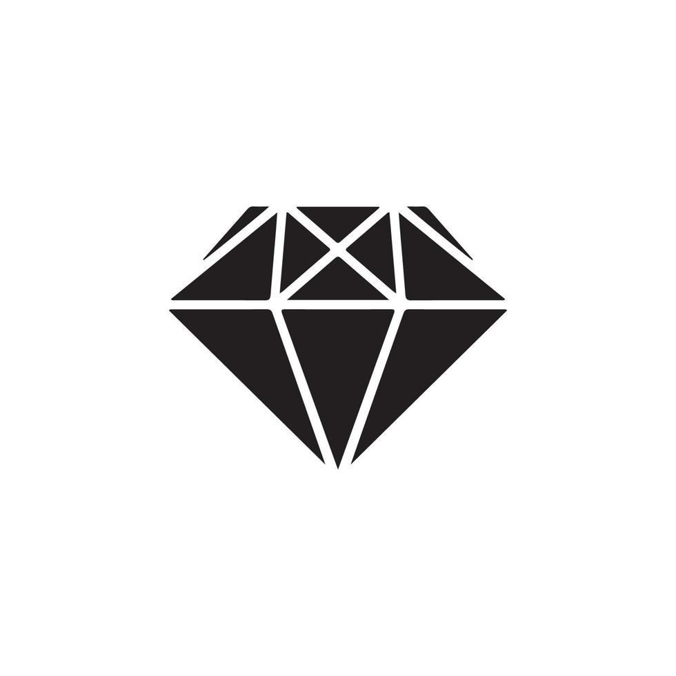 ícone de diamante eps 10 vetor
