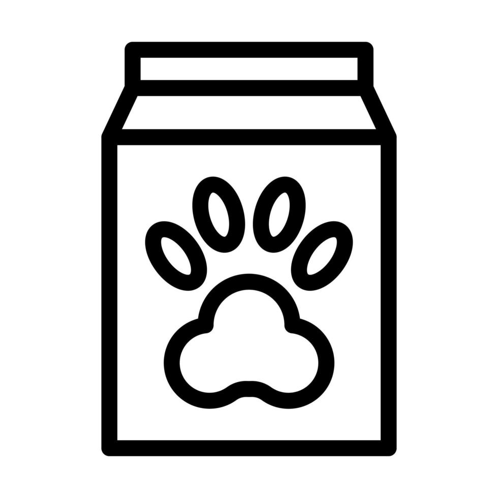 design de ícone de comida para animais de estimação vetor
