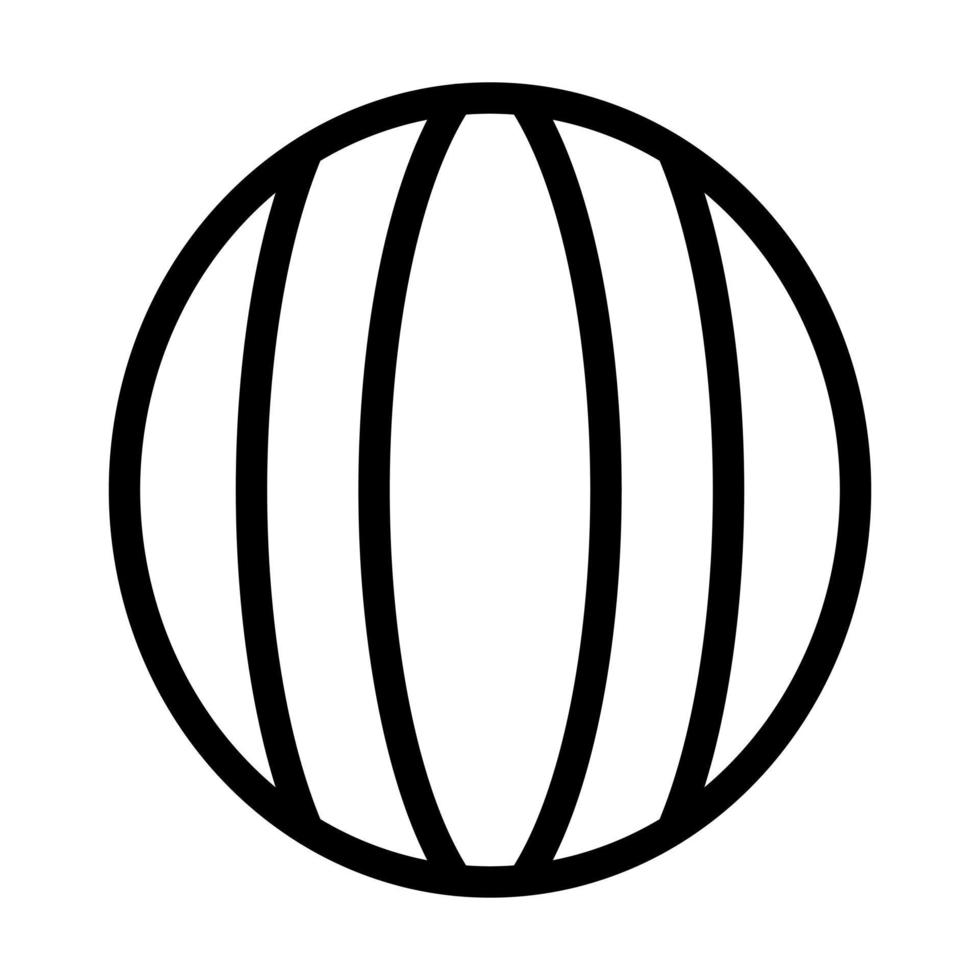 design de ícone de melancia vetor