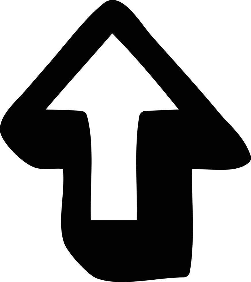 ícone de seta de direção vetor