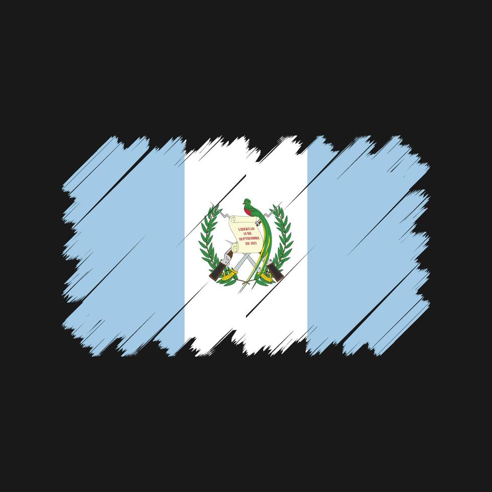 vetor de bandeira da guatemala. bandeira nacional