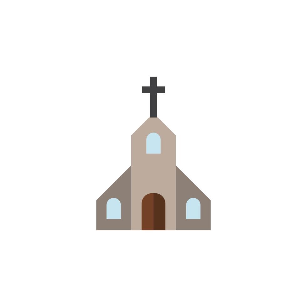 vetor de ícone de igreja para apresentação de ícone de símbolo de site