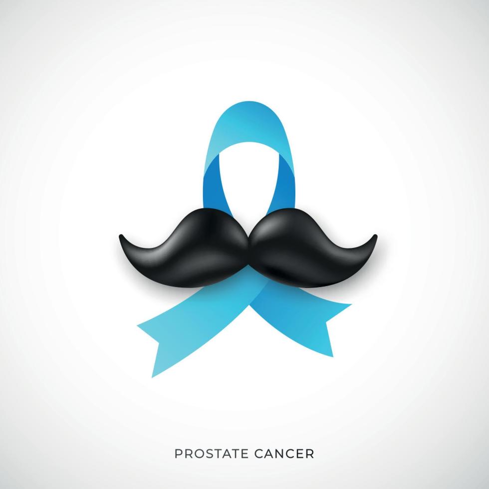 novembro mês de conscientização do câncer de próstata. vetor