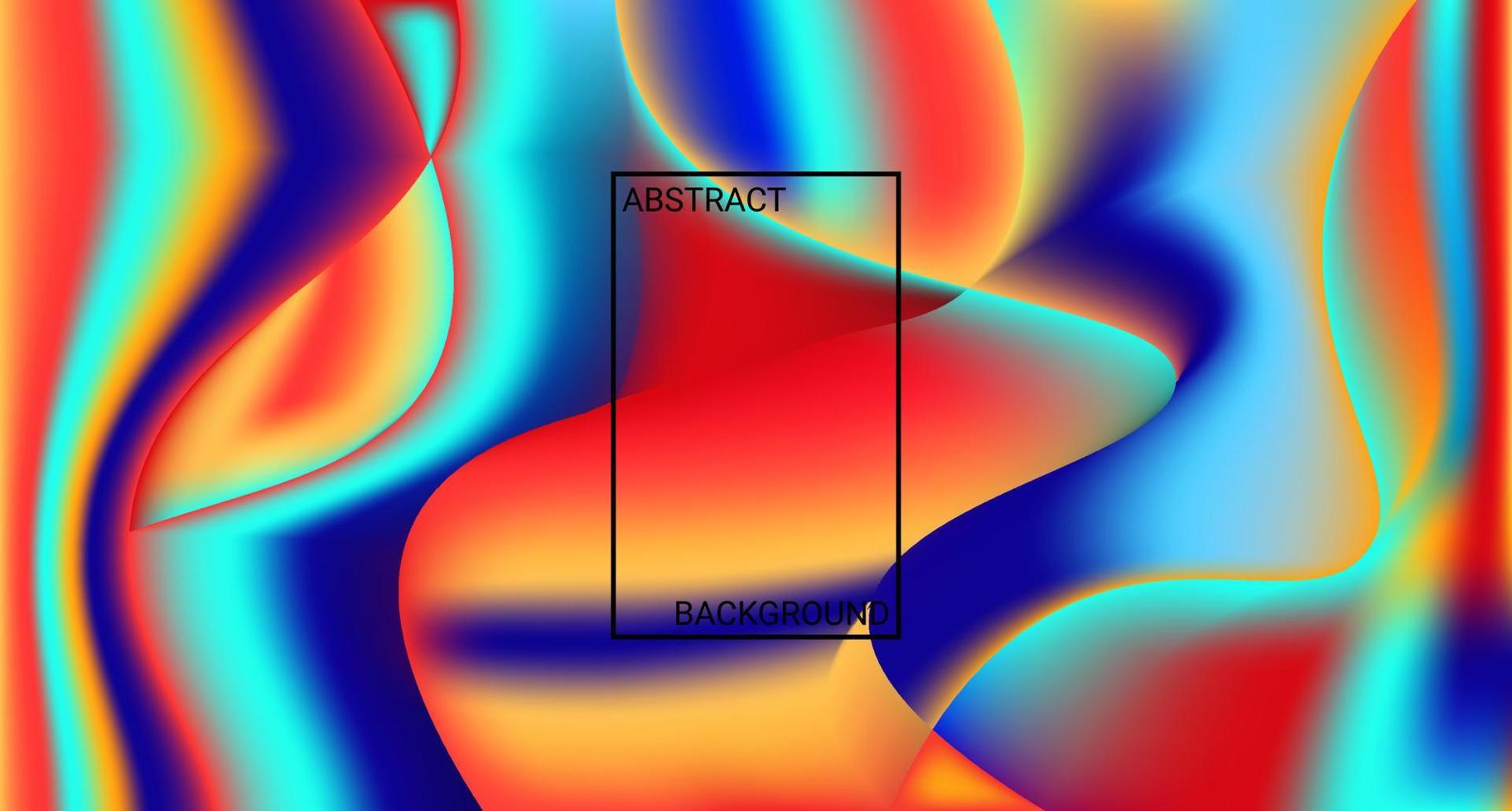 design de modelo de plano de fundo de onda colorida para plano de fundo do site, apresentação de negócios vetor