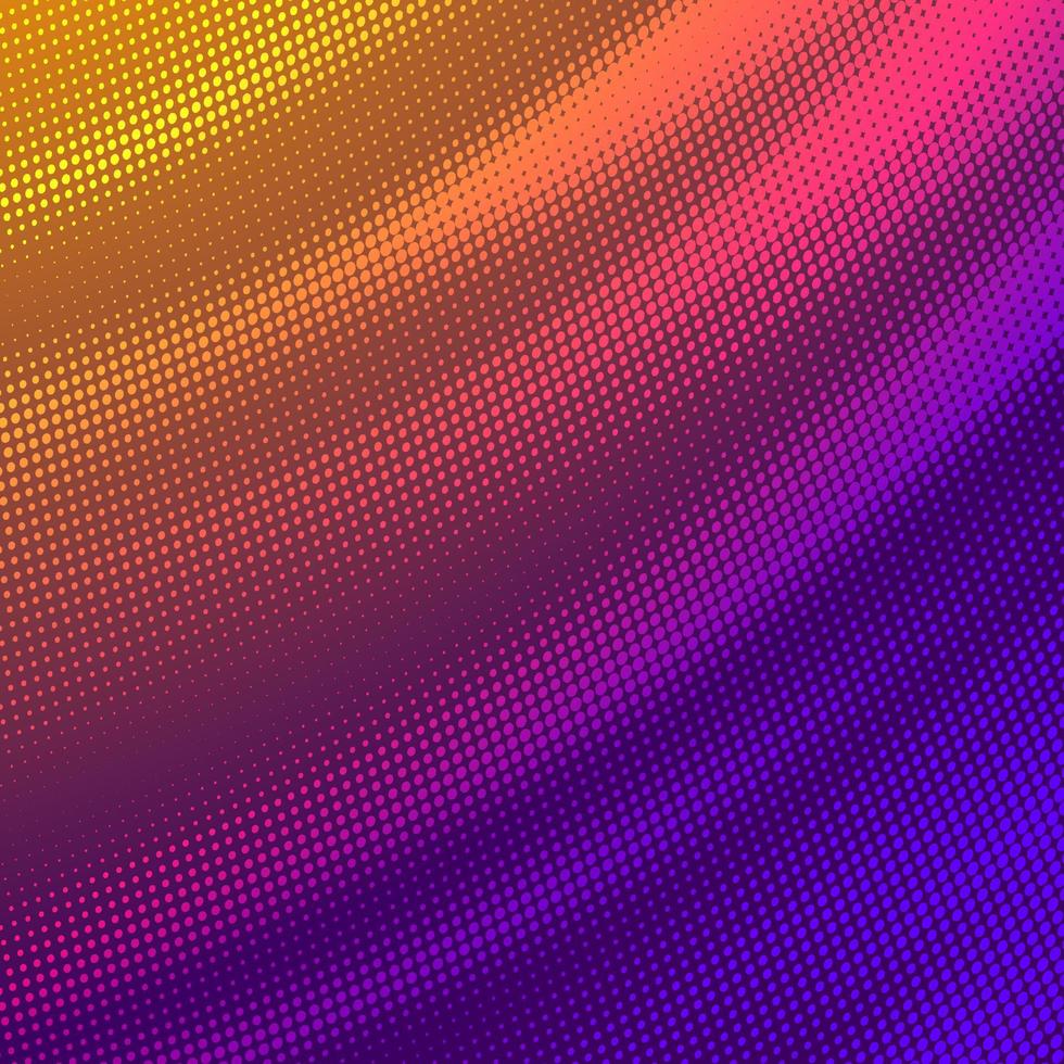 fundo de textura abstrata. gradiente de meio-tom com transição gradiente de cor quente para fria. vetor