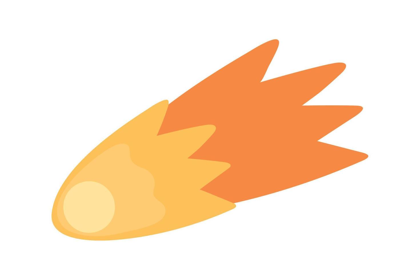 ícone de asteróide espacial vetor