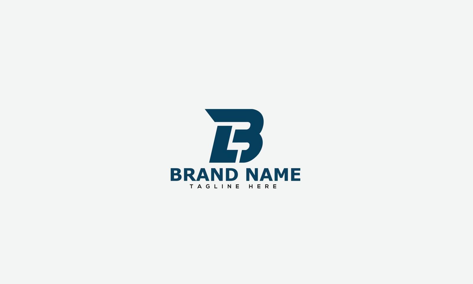 elemento de branding gráfico de vetor de modelo de design de logotipo bl.
