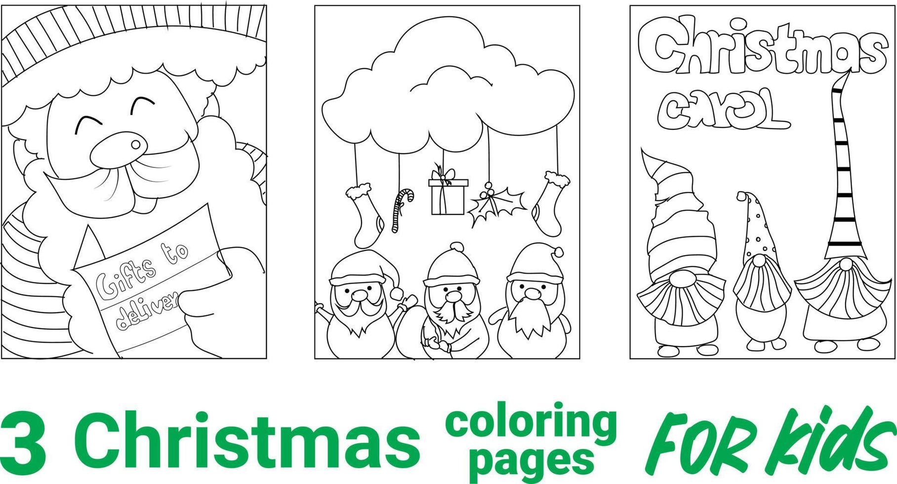 página para colorir de um boneco de neve bonito dos desenhos animados com árvore de natal. ilustração em vetor preto e branco sobre fundo branco.