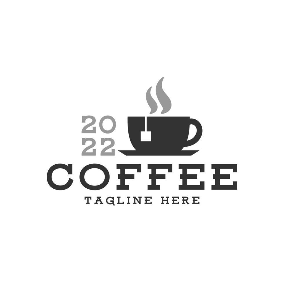 ilustração de uma xícara de café quente. bom para cafeteria ou qualquer negócio relacionado ao café. vetor