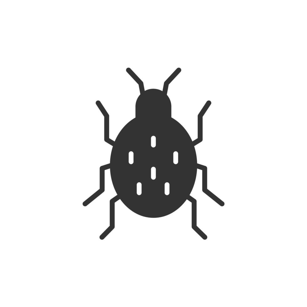 ícones de insetos simbolizam elementos vetoriais para infográfico web vetor