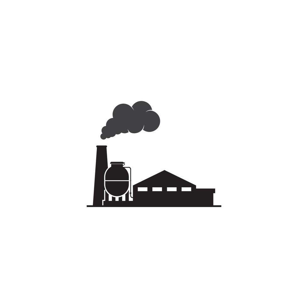 ícone de fábrica industrial vetor