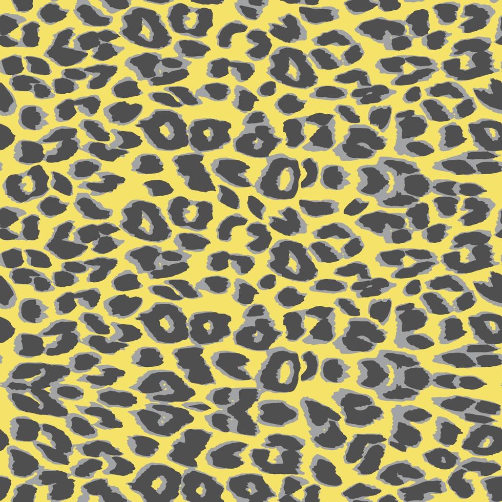 fundo de leopardo. padrão sem emenda. Estampa de animal. vetor