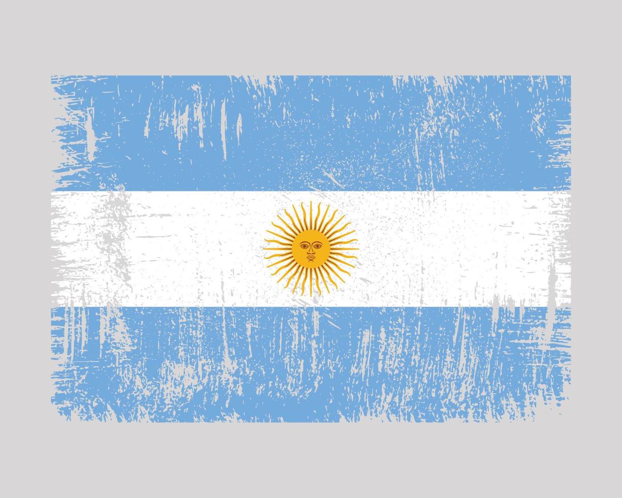 vetor da bandeira da argentina