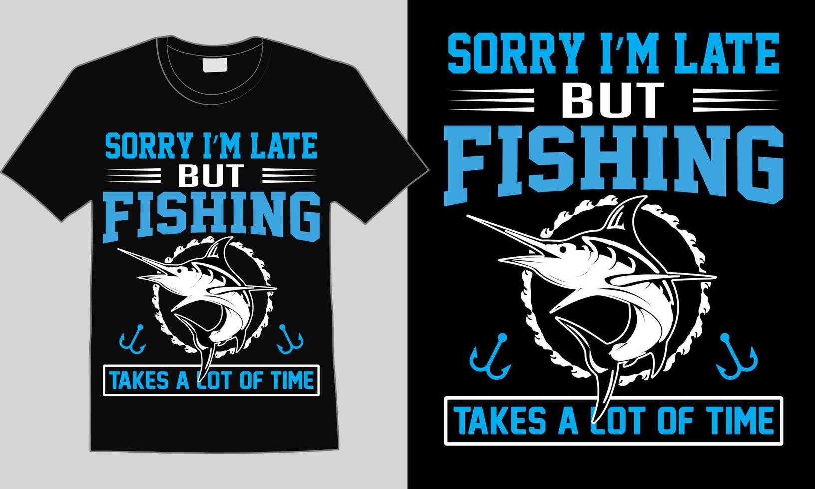 citações de design de camiseta de pesca, camiseta de peixe vetor