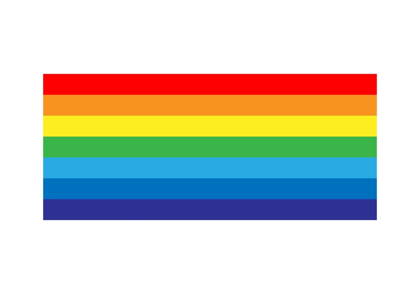 ilustração vetorial de arco-íris. design abstrato colorido. arco de chuva de símbolo gráfico de cores. vetor