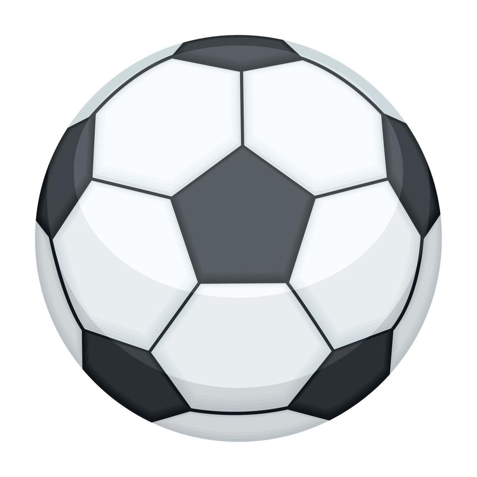 balão esportivo de futebol vetor