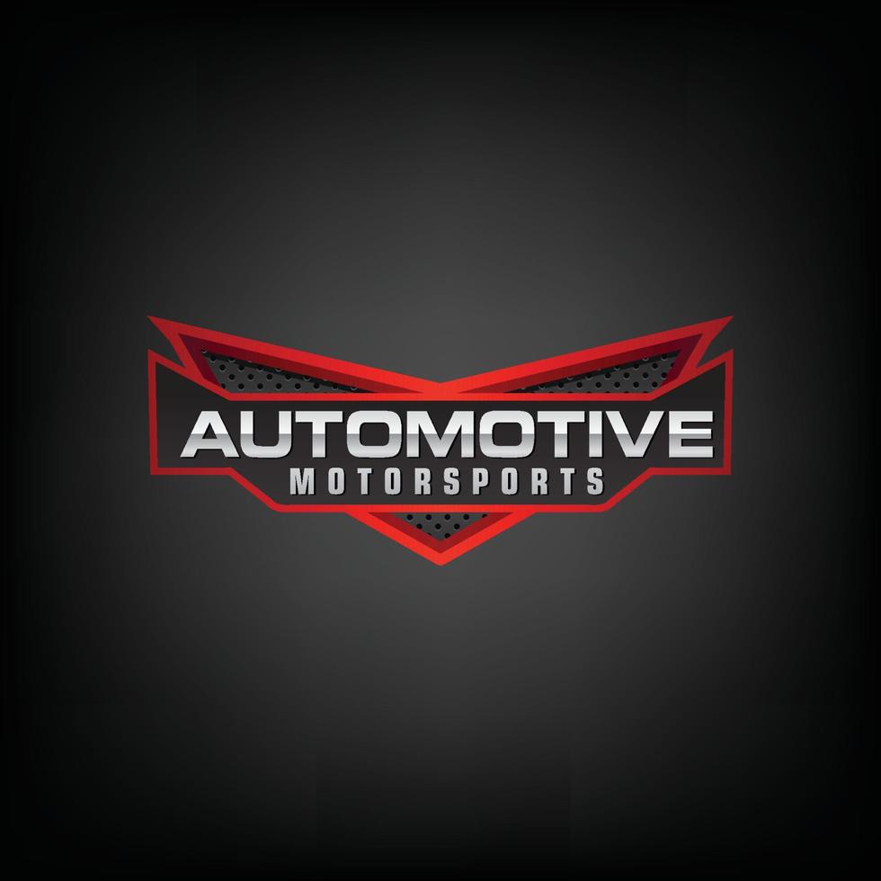 logotipo automotivo. logotipo perfeito para a indústria automotiva. vetor