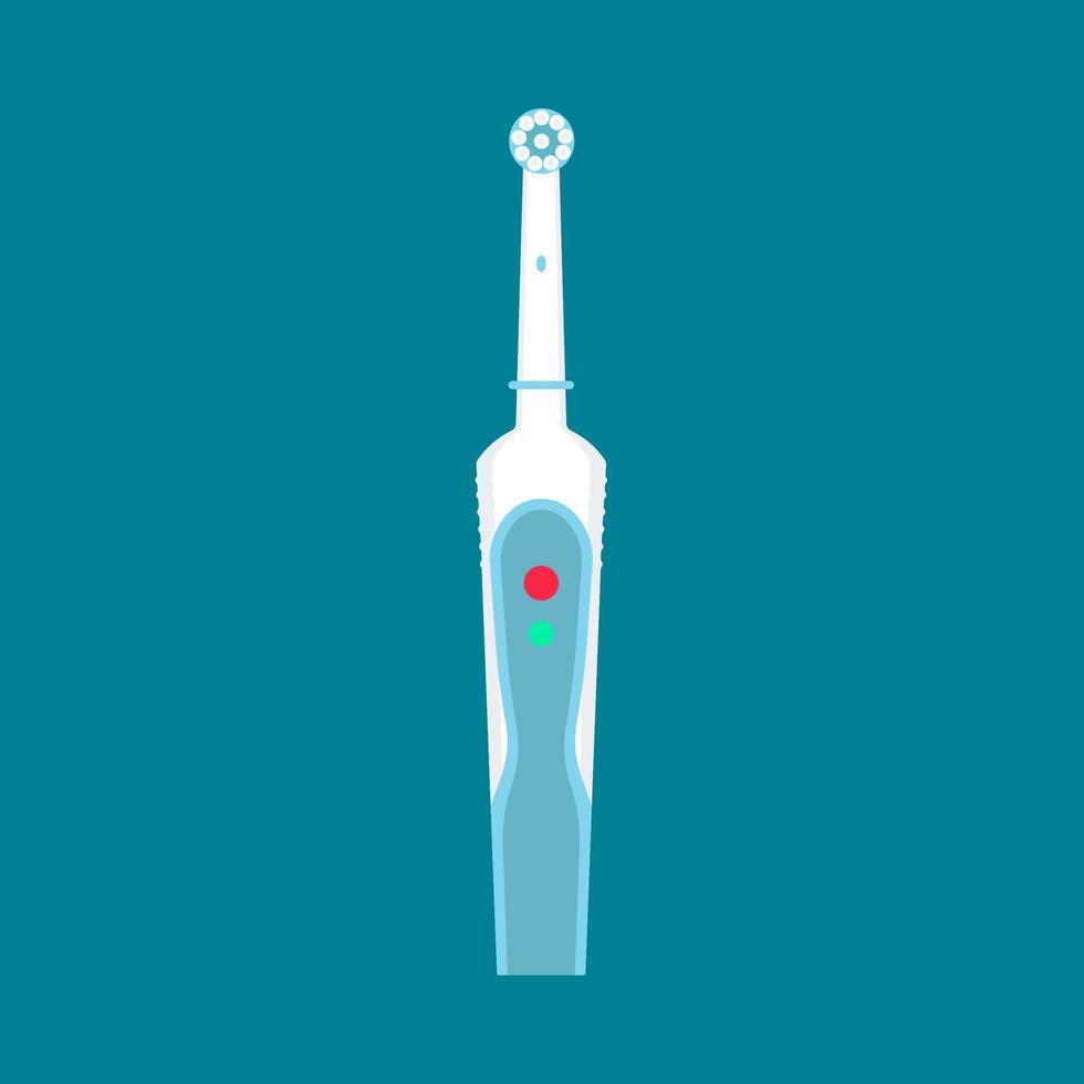 escova de dentes elétrica medicina artigos de higiene pessoal dos desenhos animados instrumento de saúde. ícone de vetor de escova dental de pureza estomatologia