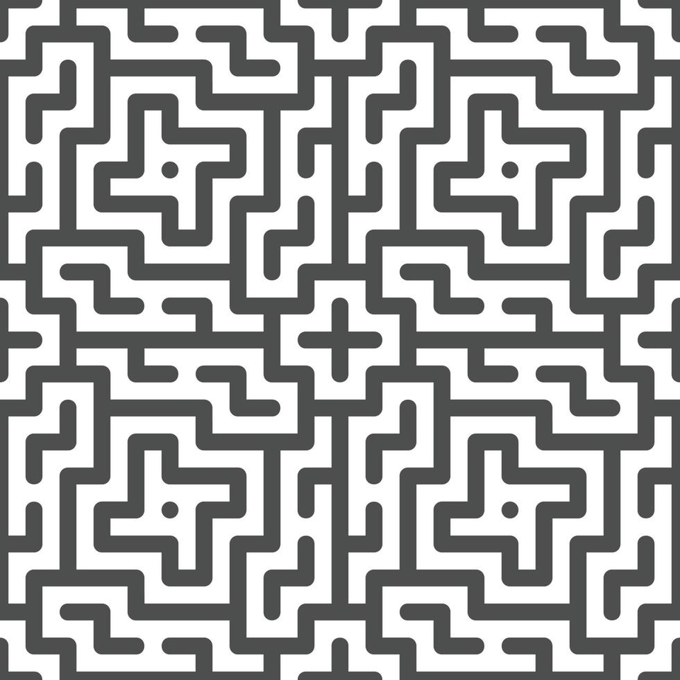 padrão de linhas de forma geométrica sem costura abstrata 10 vetor