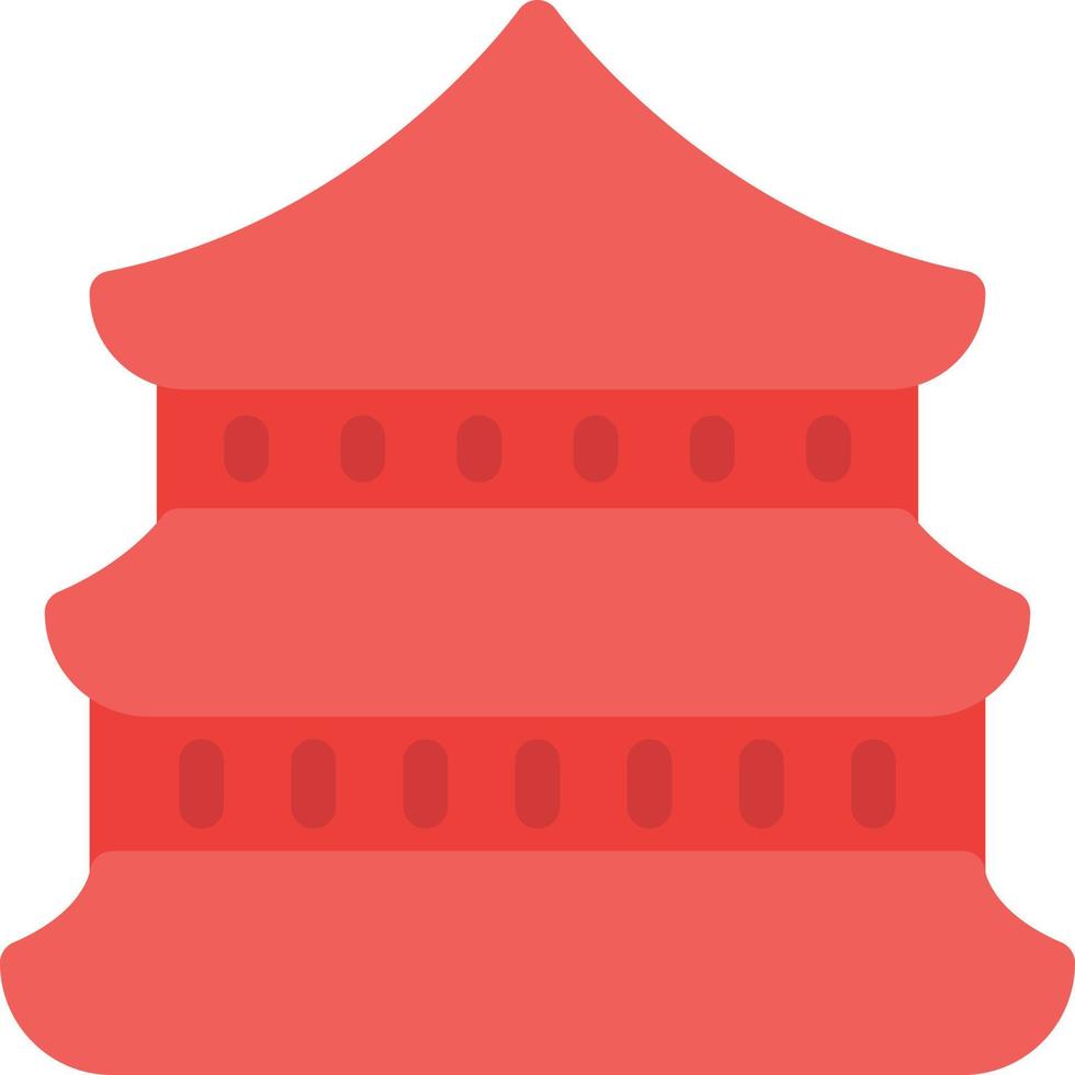 ilustração vetorial de pagode em ícones de símbolos.vector de qualidade background.premium para conceito e design gráfico. vetor
