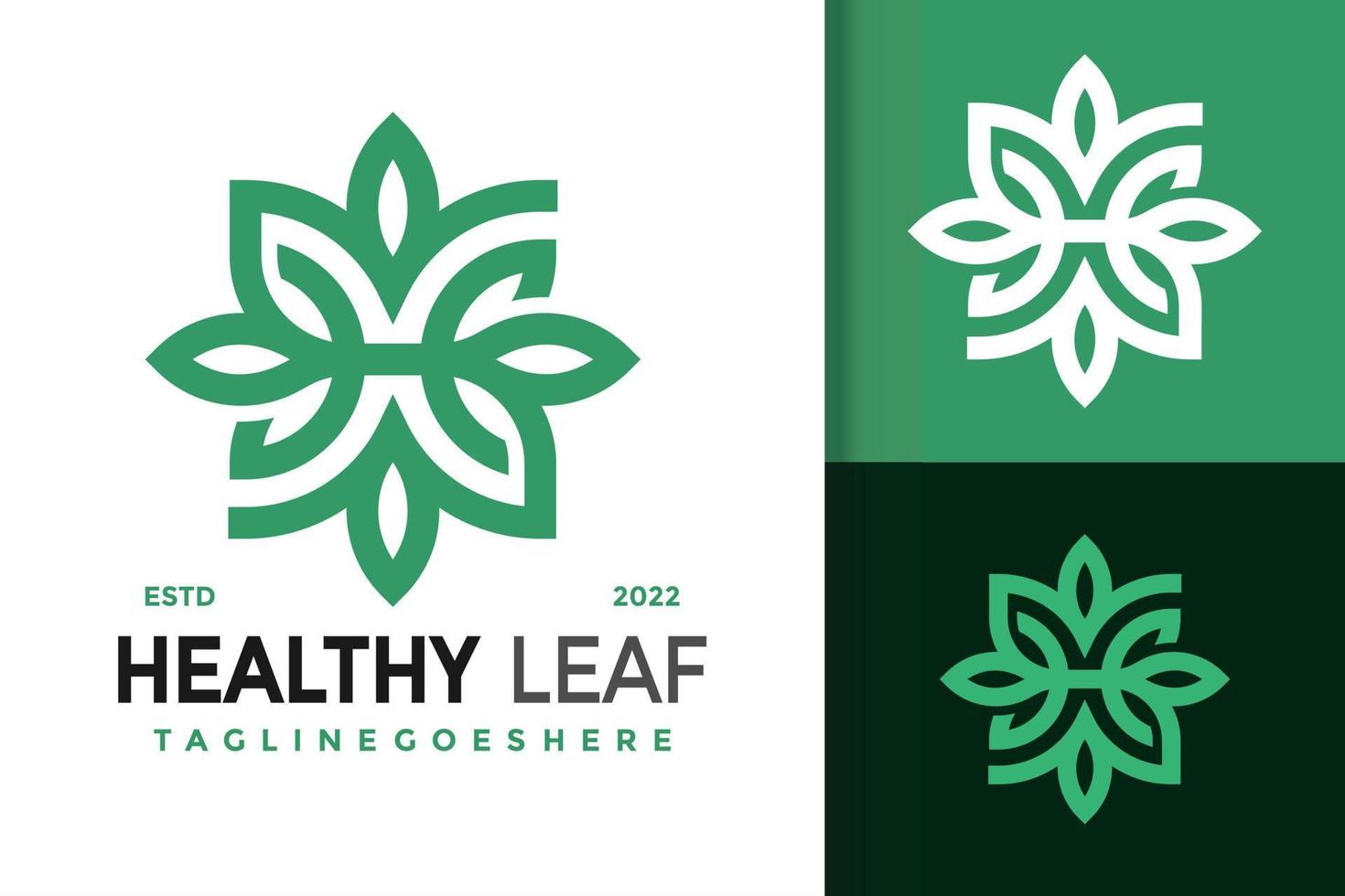 design de logotipo de folha saudável de natureza letra h, vetor de logotipos de identidade de marca, logotipo moderno, modelo de ilustração vetorial de designs de logotipo