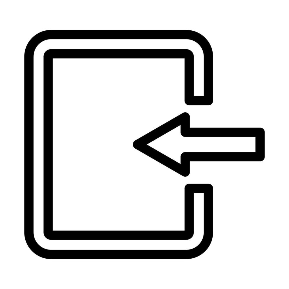 design de ícone de login vetor