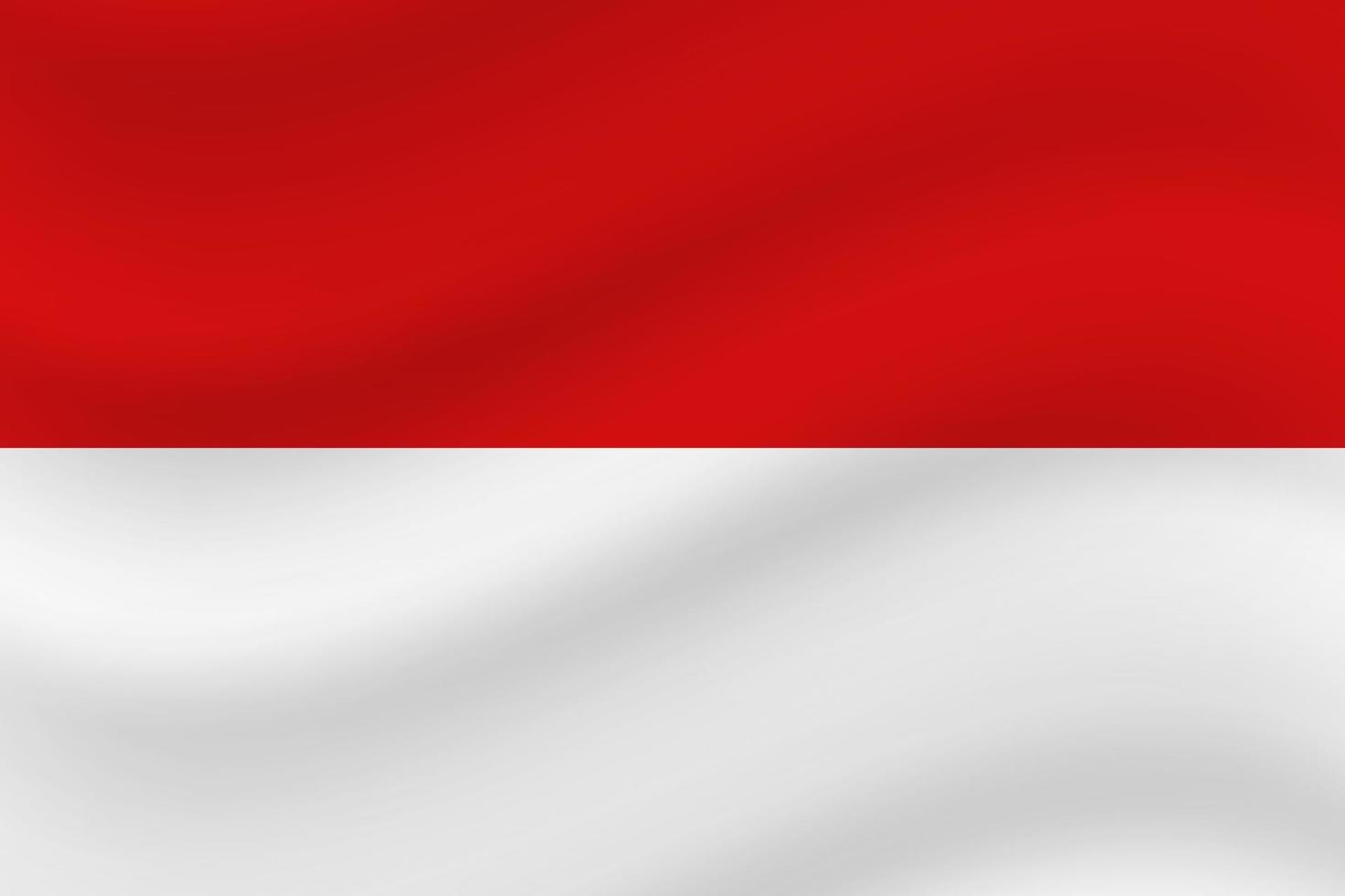 ilustração vetor de design de fundo de bandeira de indonésia para plano de fundo