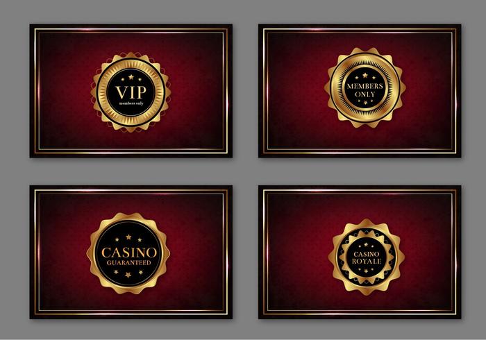 Casino Royal Pass Cards Free Vector