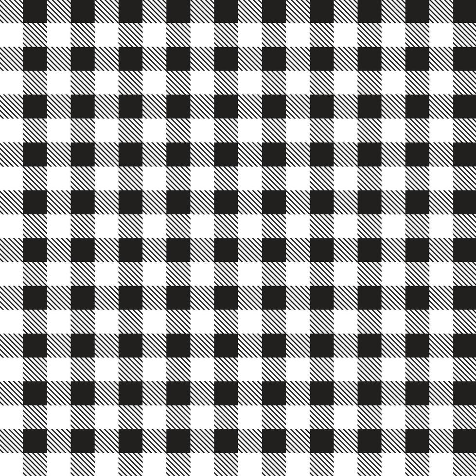 linha diagonal branca preta tartan xadrez xadrez padrão fundo ilustração vetorial papel de parede toalha de mesa, papel de embrulho de tapete de piquenique vetor