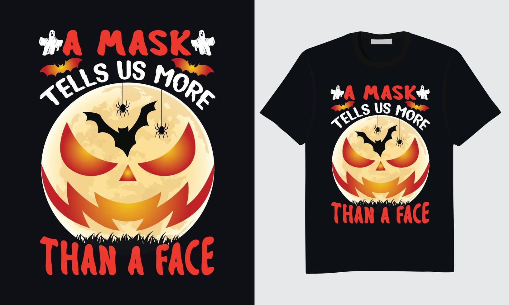 design de camiseta de halloween, design de camiseta feliz dia das bruxas, design moderno de camiseta de halloween, melhor design de camiseta de halloween, arte vetorial de camiseta de halloween vetor