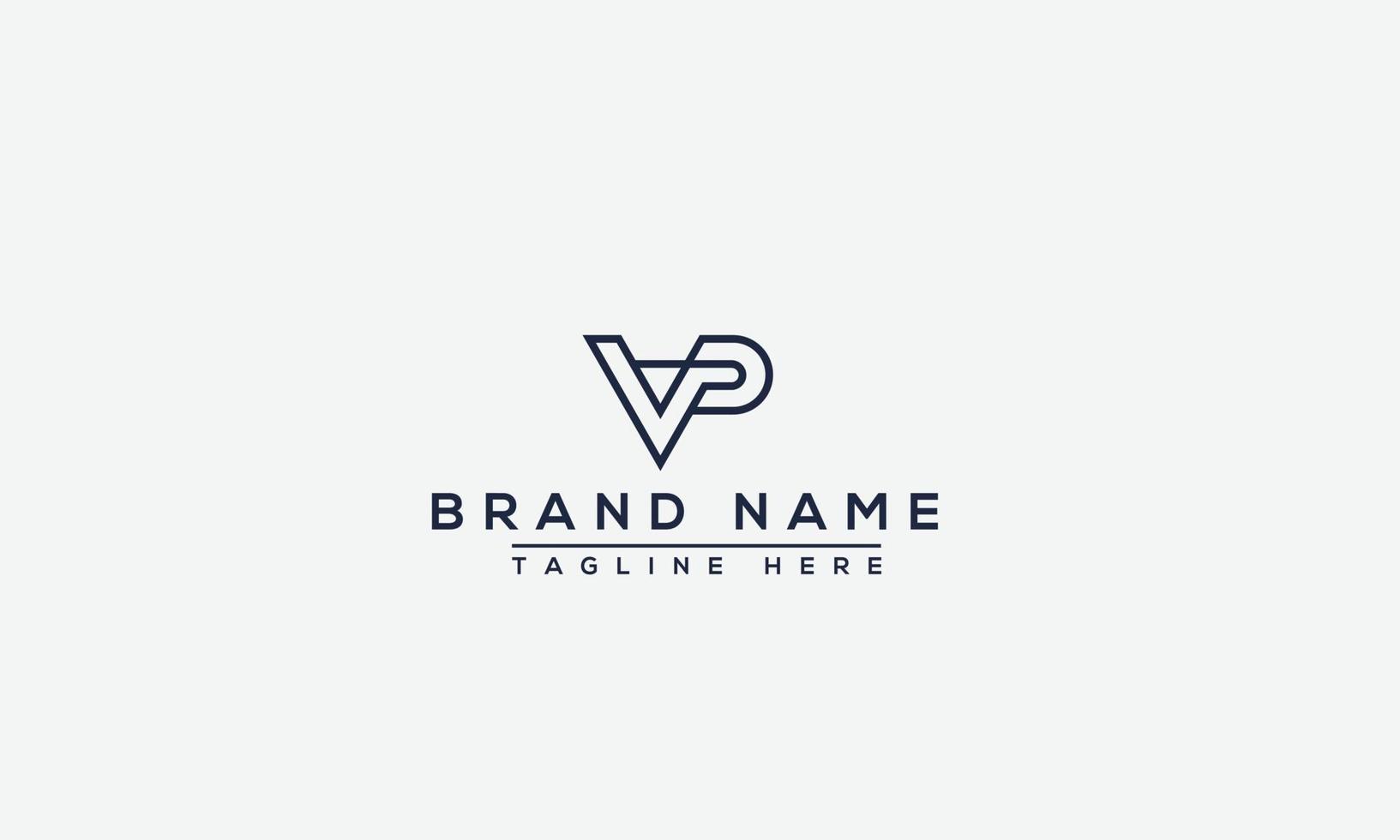 vr logo design template elemento de marca gráfico de vetor. vetor