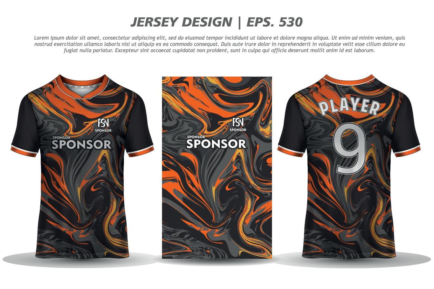 Jersey design sublimação camiseta padrão geométrico premium incrível coleção de vetores para futebol futebol corrida ciclismo jogos motocross esportes