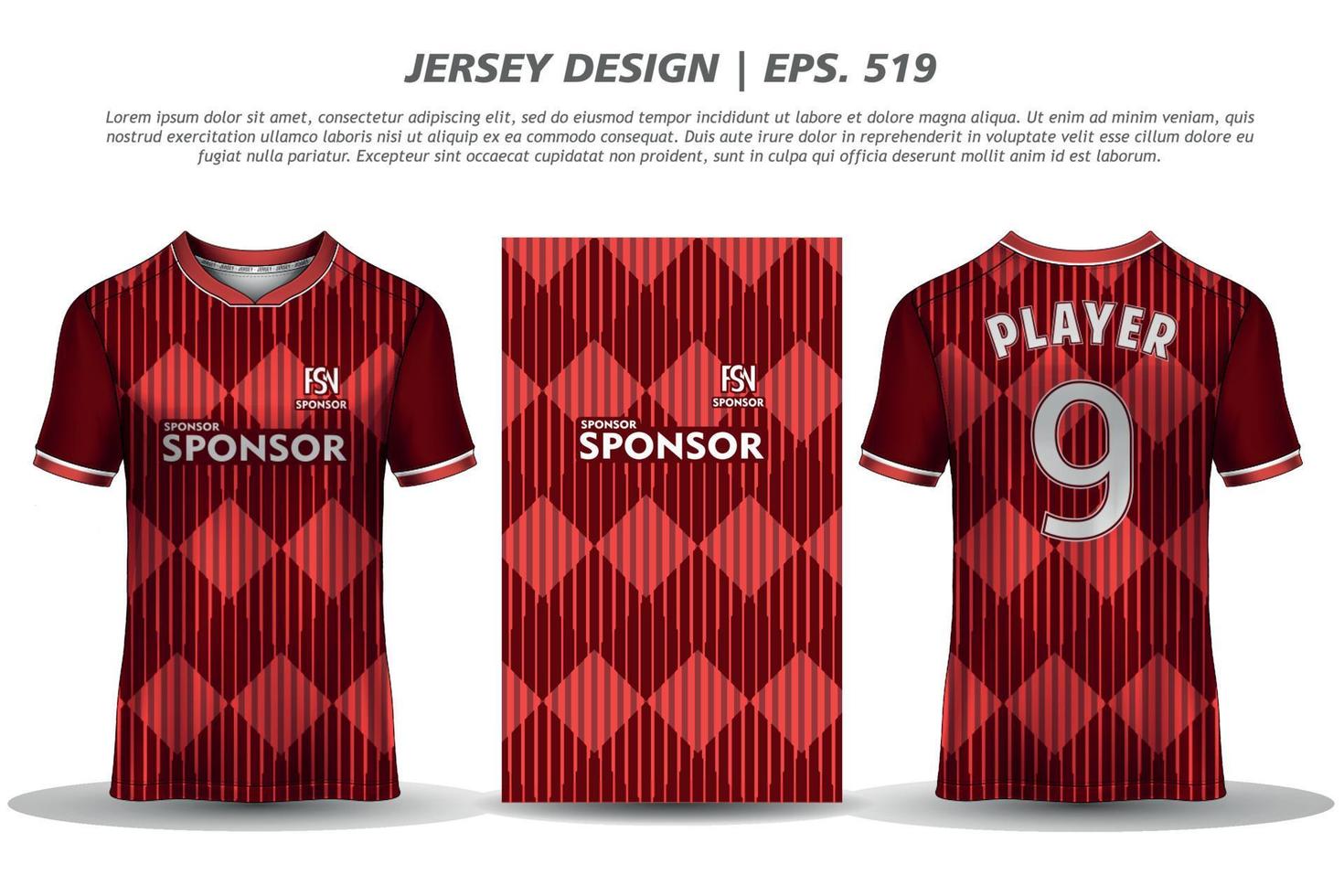 Jersey design sublimação camiseta padrão geométrico premium incrível coleção de vetores para futebol futebol corrida ciclismo jogos motocross esportes