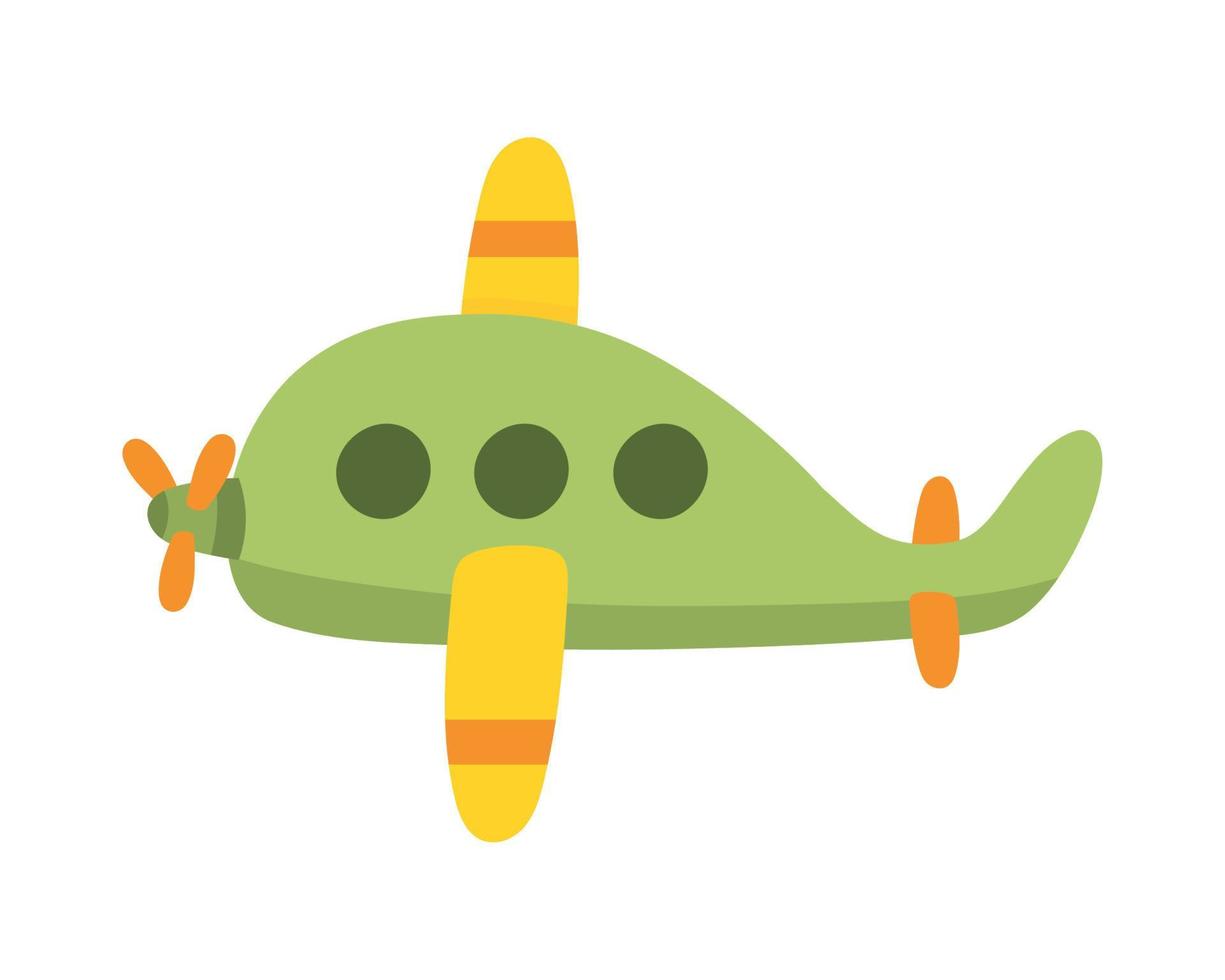 ícone de brinquedo de avião vetor