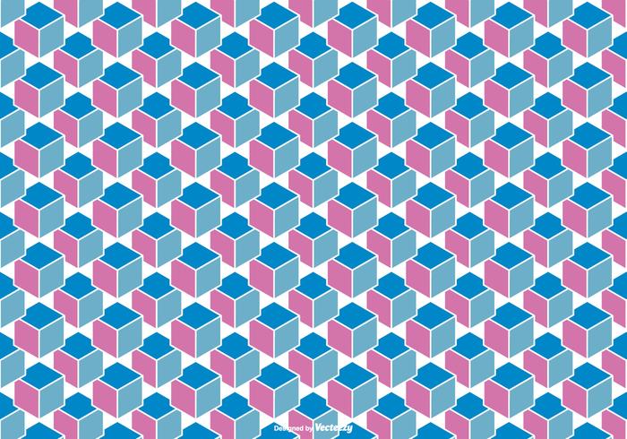 Abstrato Cube Background Vector