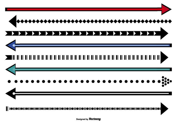 Divisores de vetor de seta