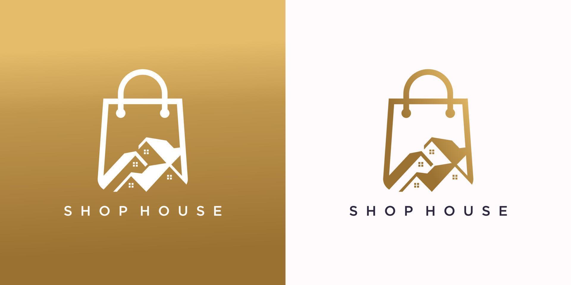 design de logotipo de aluguel de casa com vetor premium de conceito criativo moderno