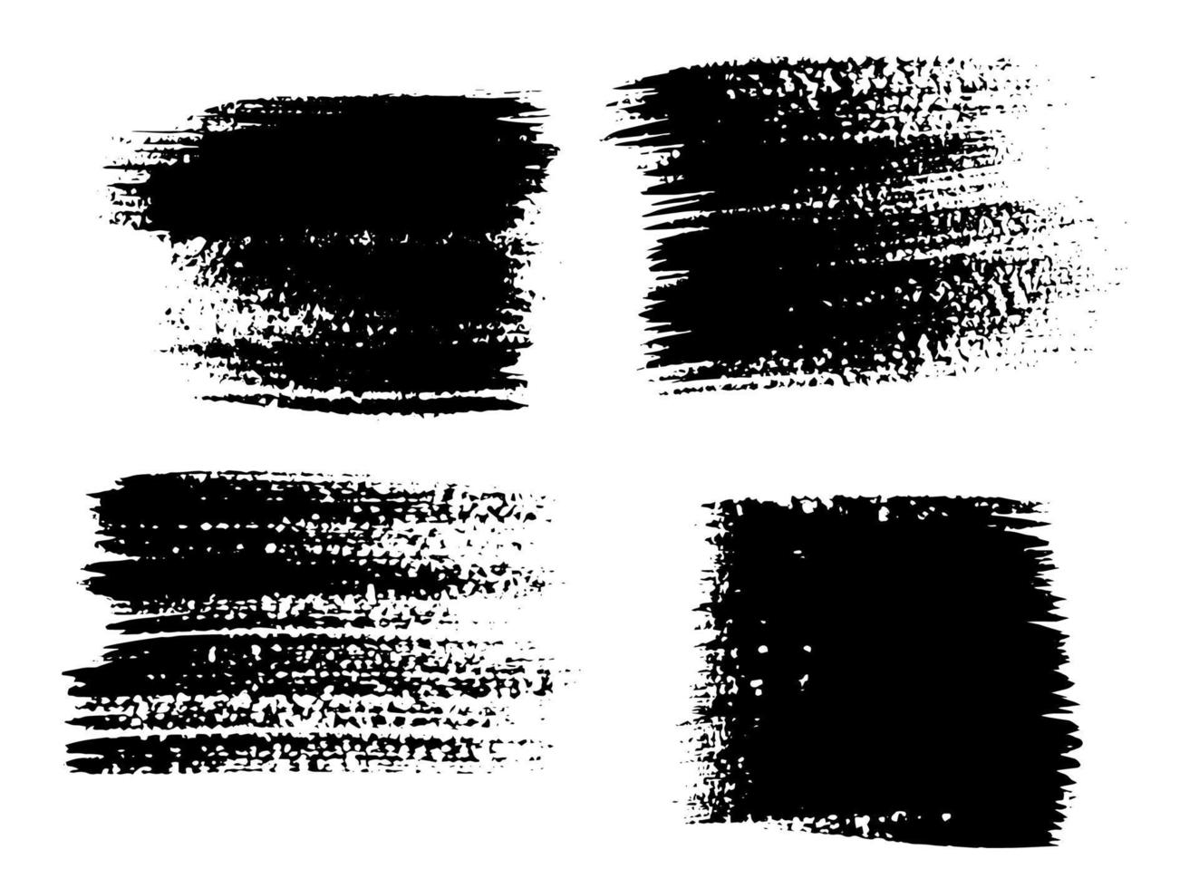 respingos de tinta colorida. respingos de grunge. abstrato. banners de texto grunge vetor