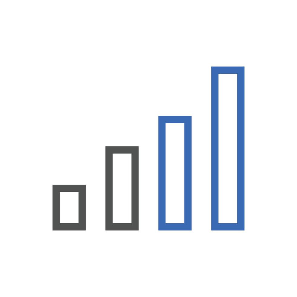 ícones de crescimento de classificação. usado para seo ou web design vetor