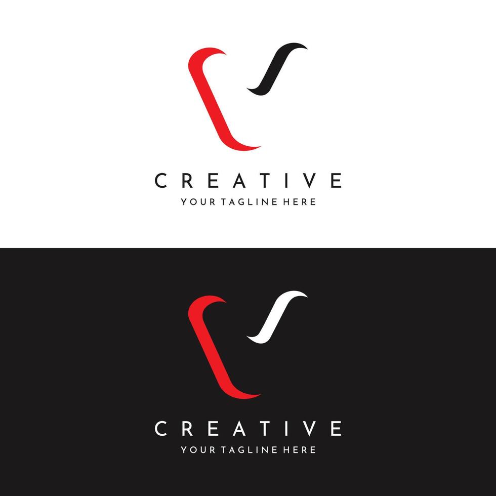 logo design letra inicial v com monogram.logo artístico é moderno, luxuoso e elegante. fundo isolado. vetor